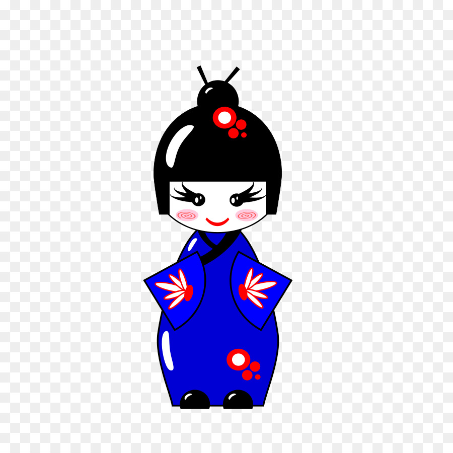 Boneka Kokeshi，Jepang PNG