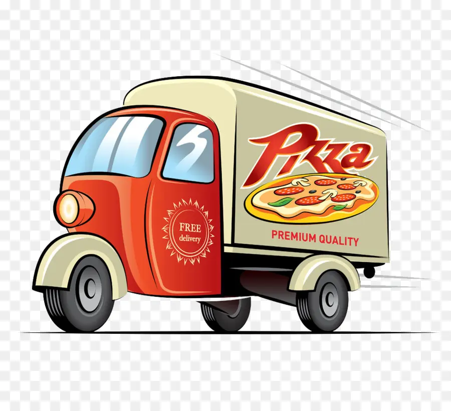 Pengiriman Pizza，Truk PNG