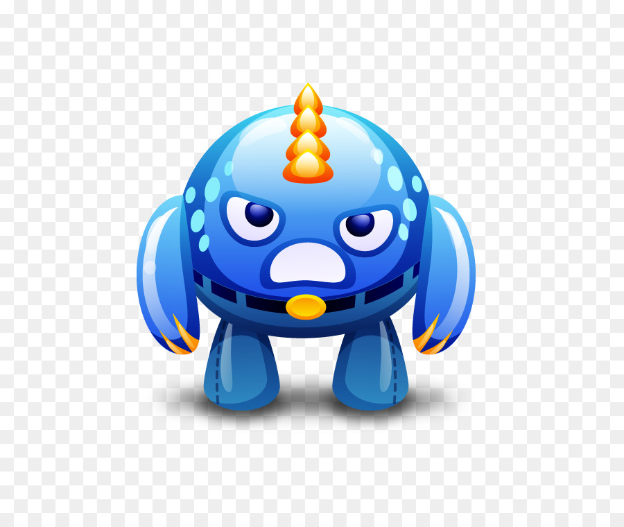 Monster Biru，Imut Imut PNG