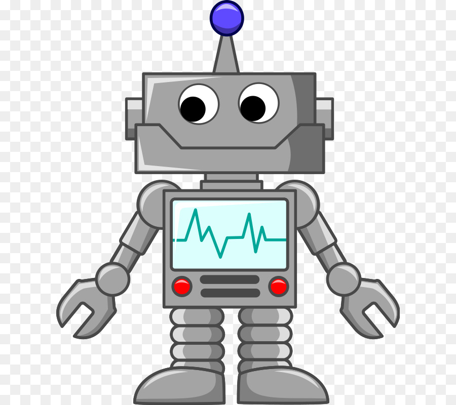 Robot, Kartun, Android gambar png