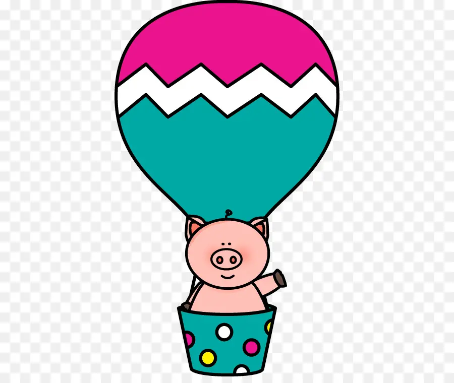 Babi，Balon Udara Panas PNG