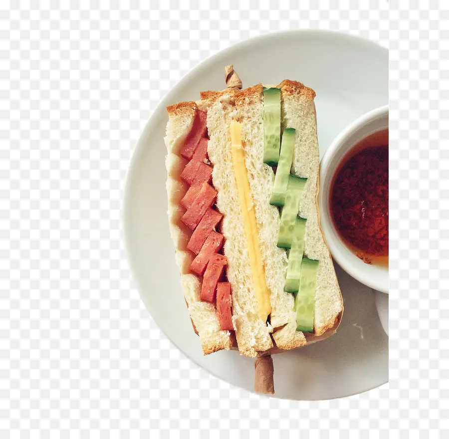 Sarapan Sandwich，Ham PNG