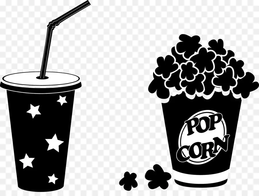 Popcorn Dan Minuman，Soda PNG