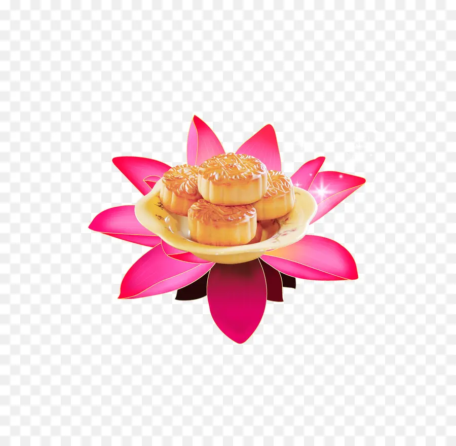 Kue Bulan，Teratai PNG