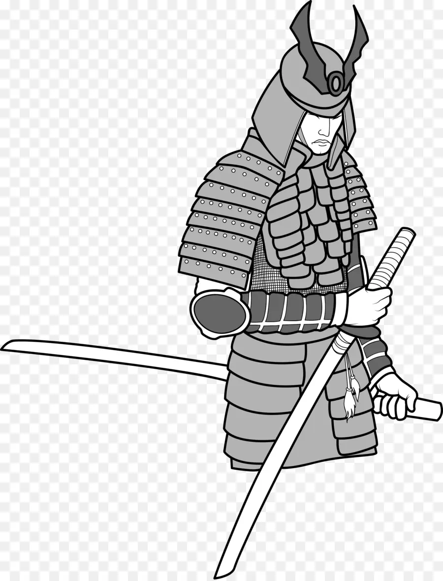 Prajurit，Samurai PNG