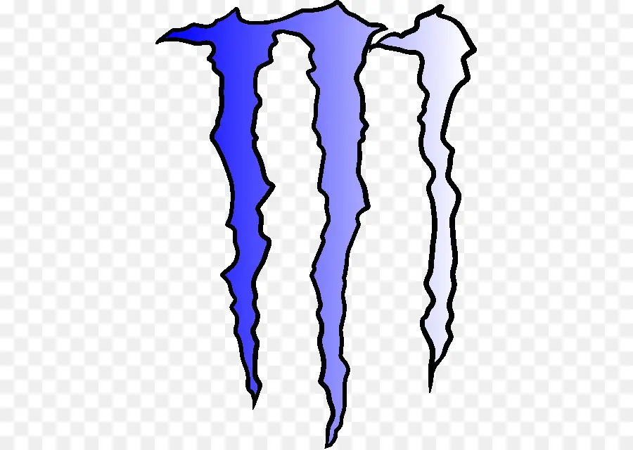 Logo Monster Biru，Minuman Energi PNG