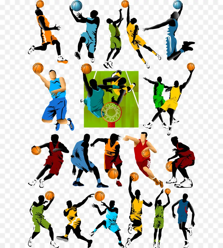 Pemain Bola Basket，Bola Basket PNG