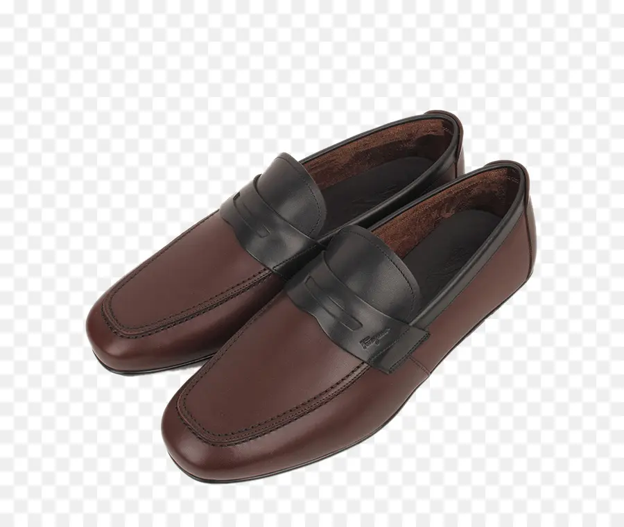 Sepatu Coklat，Sepatu Pantofel PNG