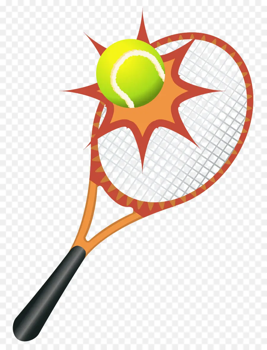 Raket Tenis，Bola Tenis PNG