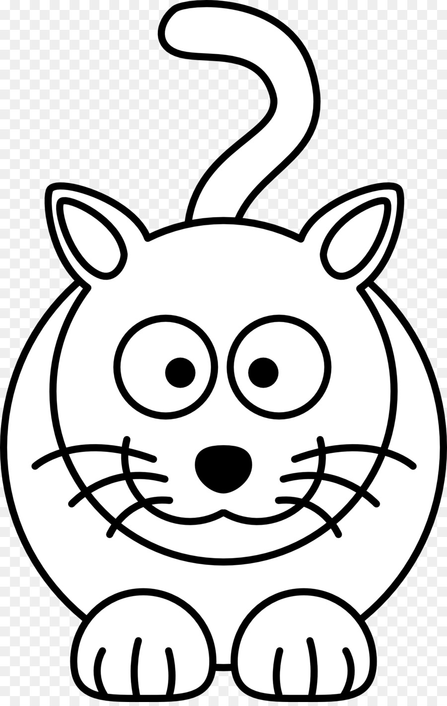  Gambar  Kepala Kucing  Kartun Hitam  Putih  81021 Nama 