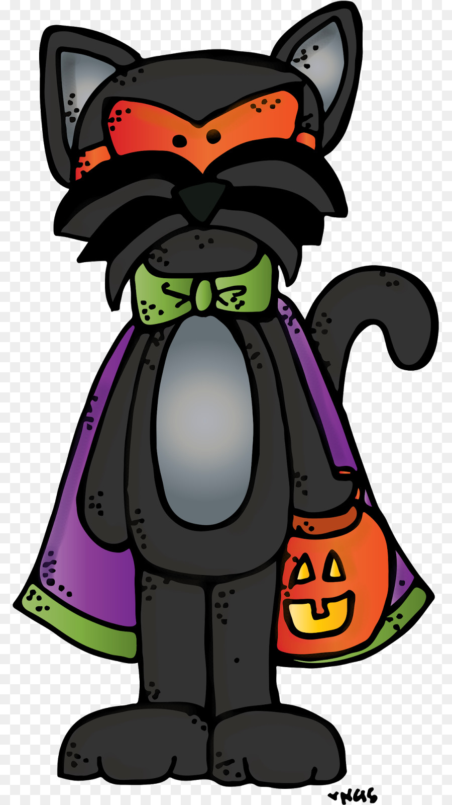 Kucing Halloween，Kostum PNG