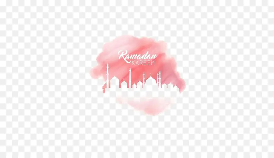 Ramadhan，Lukisan Cat Air PNG