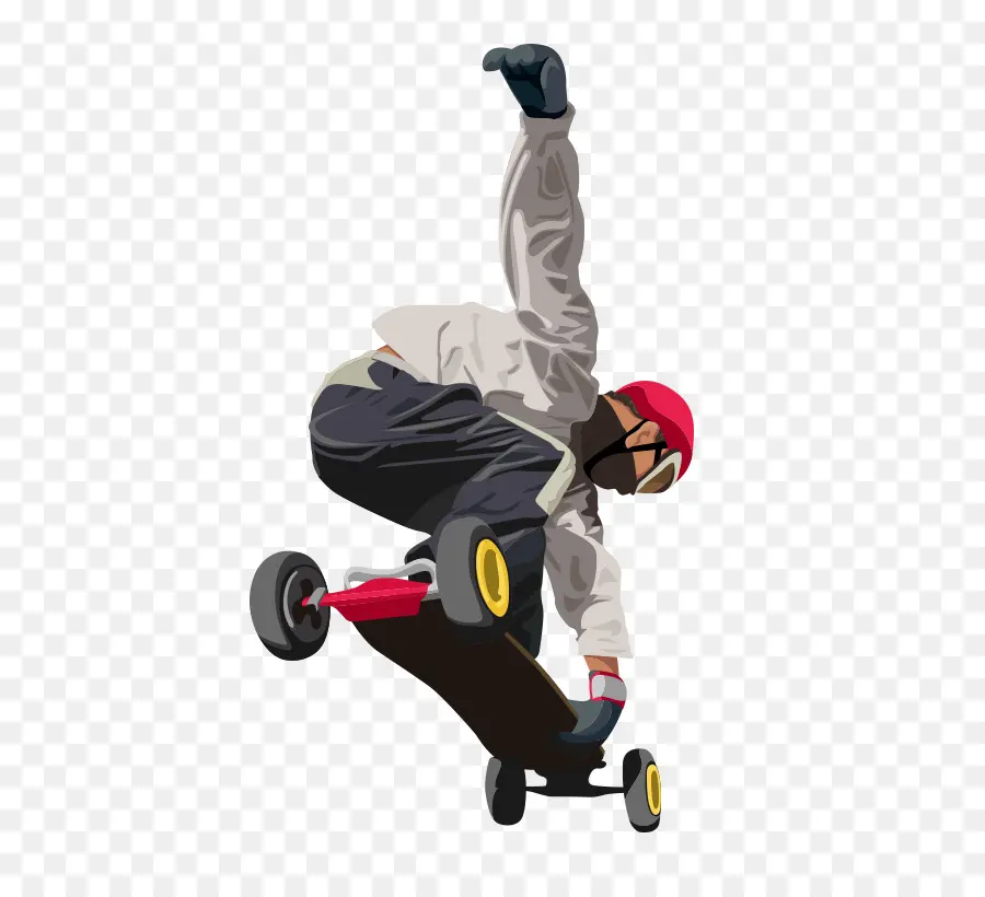 Pemain Skateboard，Olahraga PNG