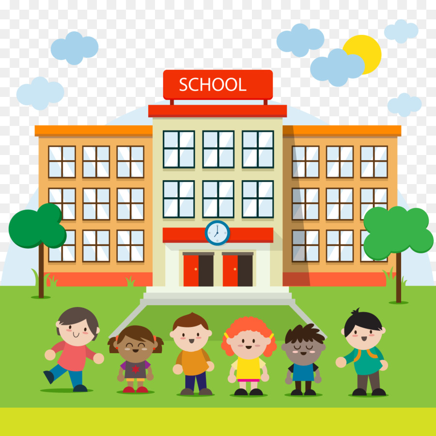 Vektor Gedung Sekolah Png ~ Trend Pict