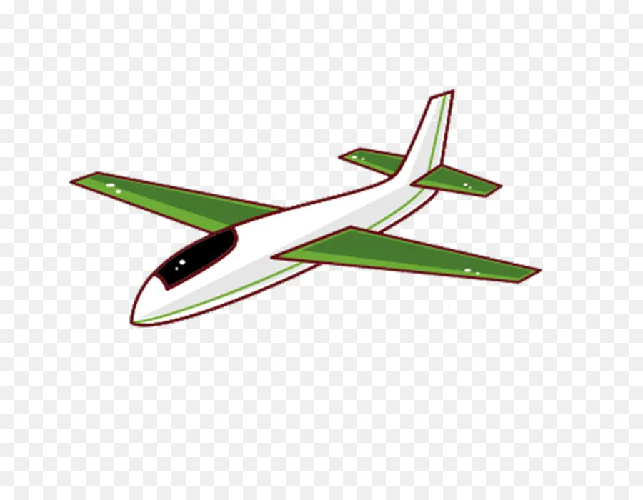 Pesawat，Kartun PNG