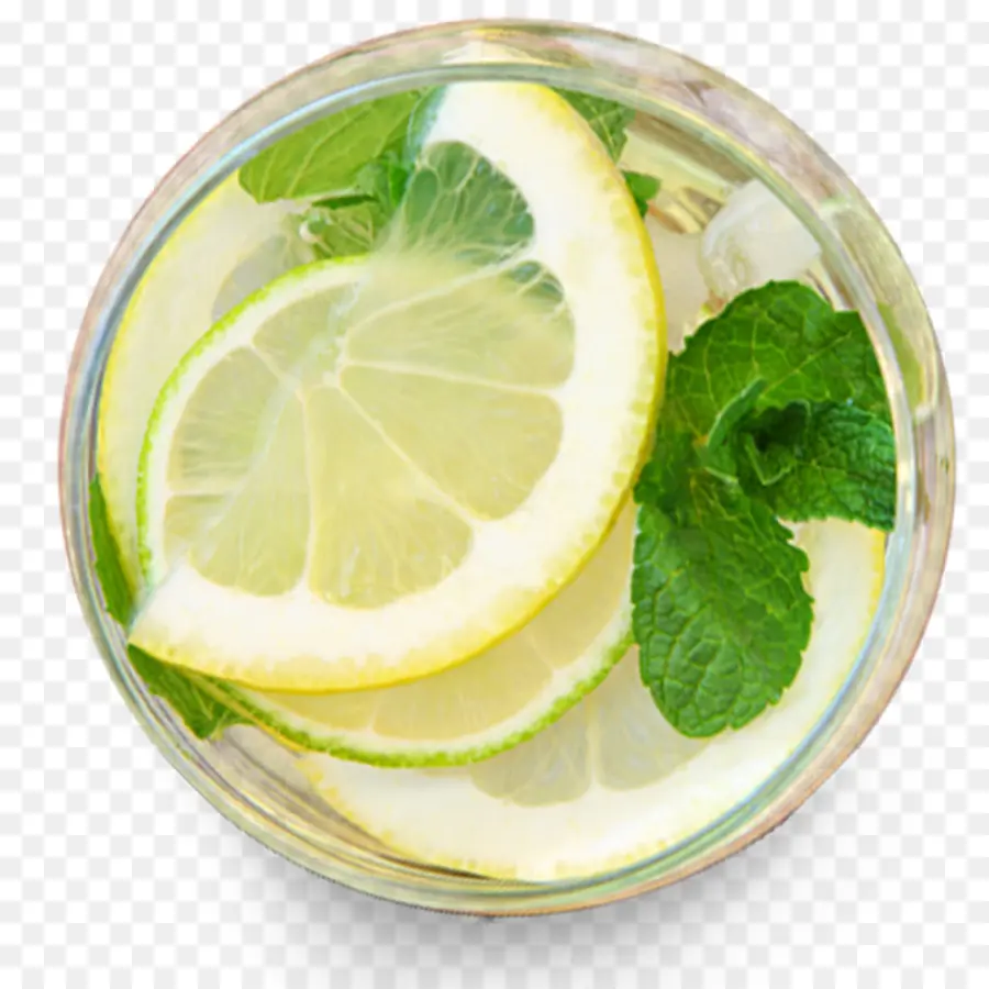 Lemon Dan Mint，Menyegarkan PNG