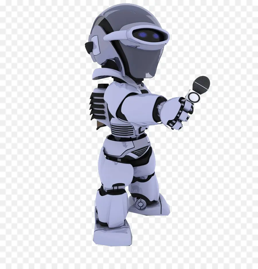 Robot Dengan Mikrofon，Mikropon PNG