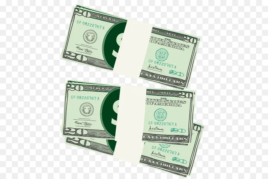 Dolar Amerika Serikat，Uang Kertas PNG