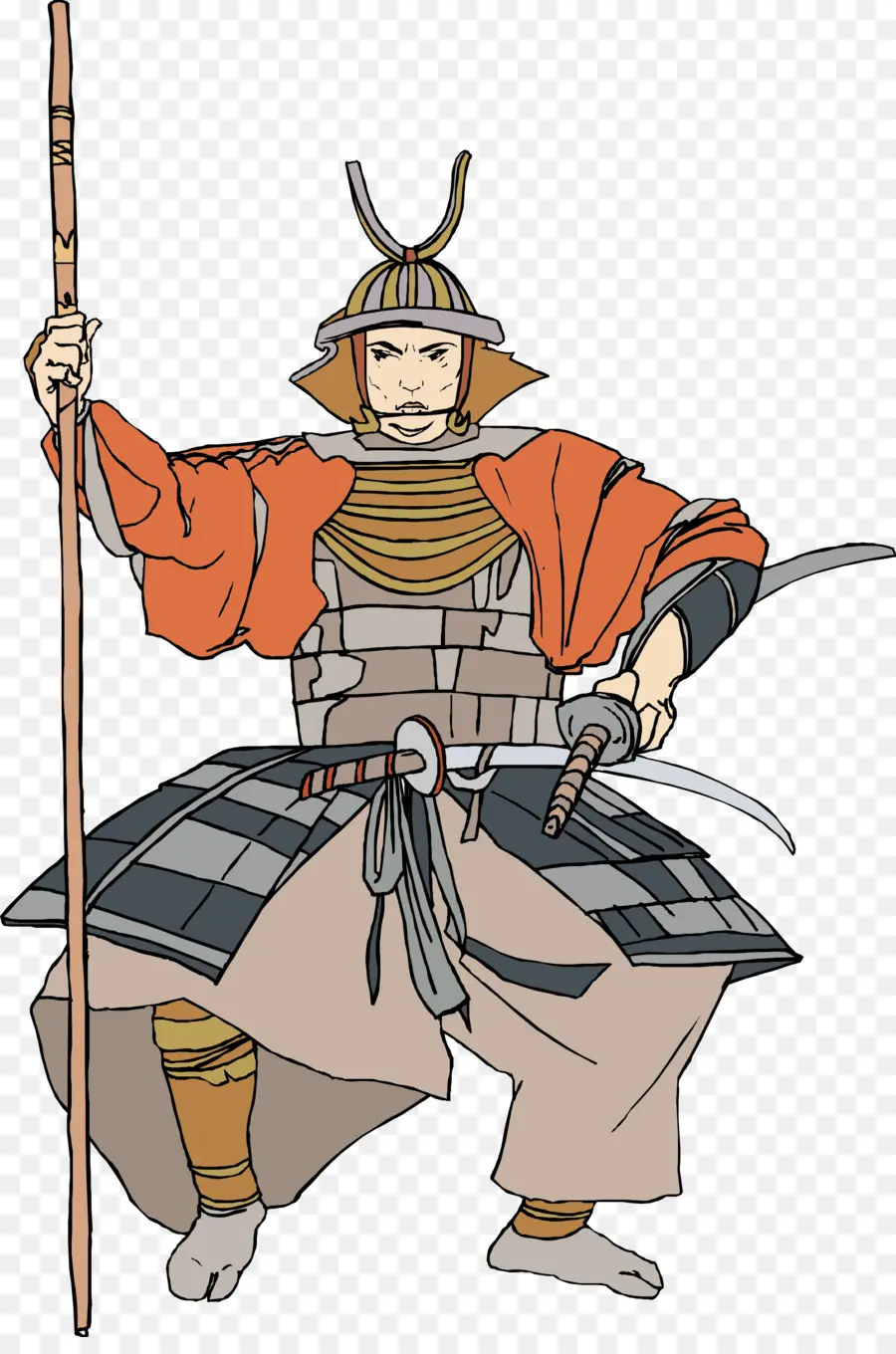 Samurai，Prajurit PNG