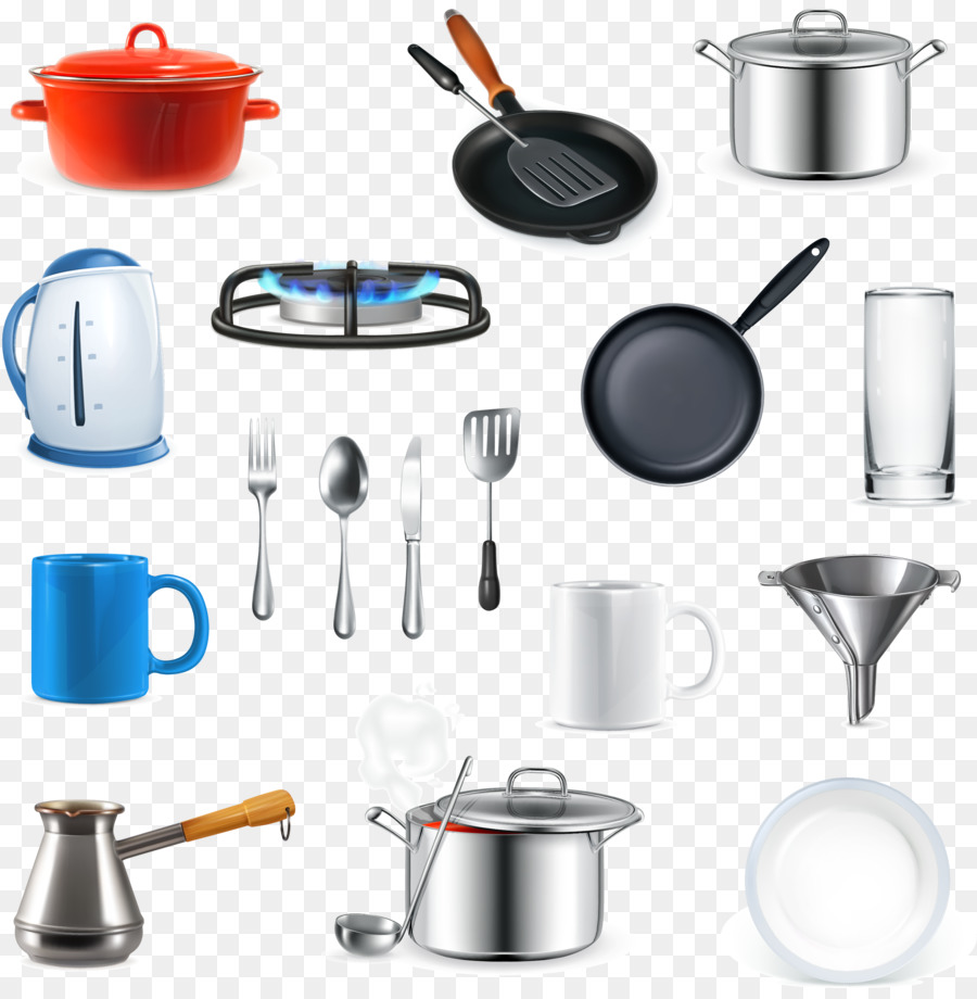 Alat Alat Dapur, Peralatan Masak Dan Bakeware, Dapur gambar png