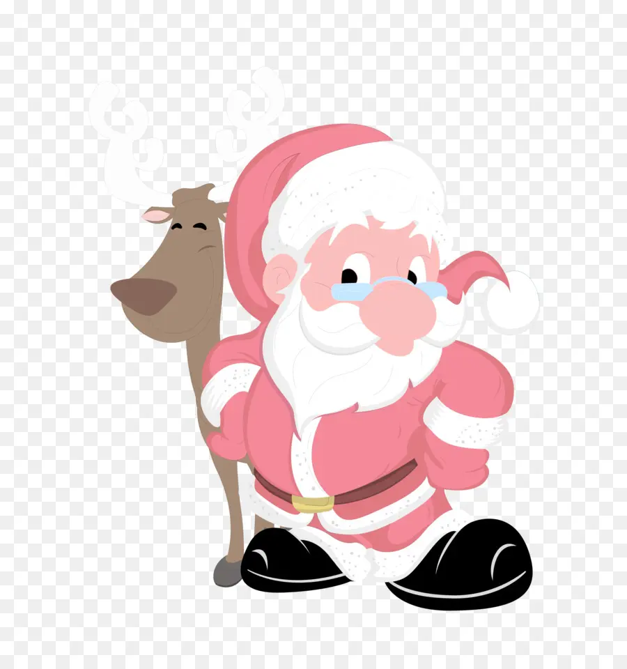 Rudolph，Santa Claus PNG