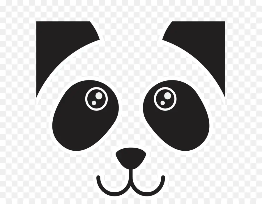 Panda，Hitam PNG