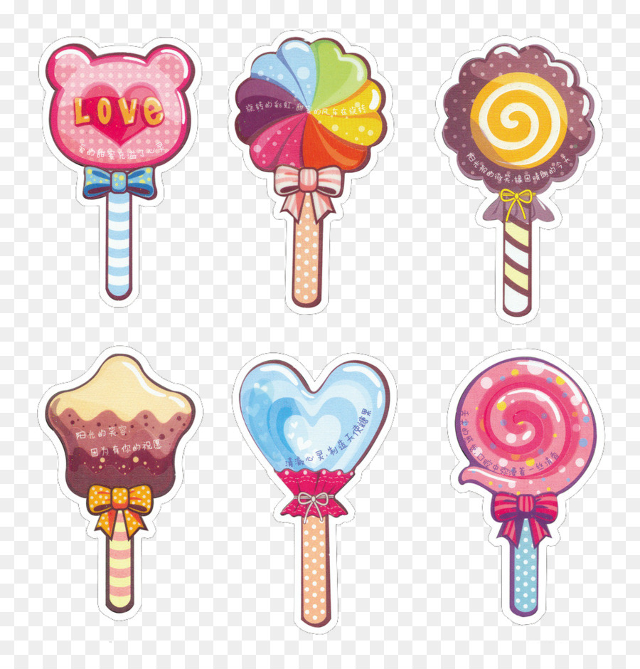 Lolipop，Berwarna Warni PNG