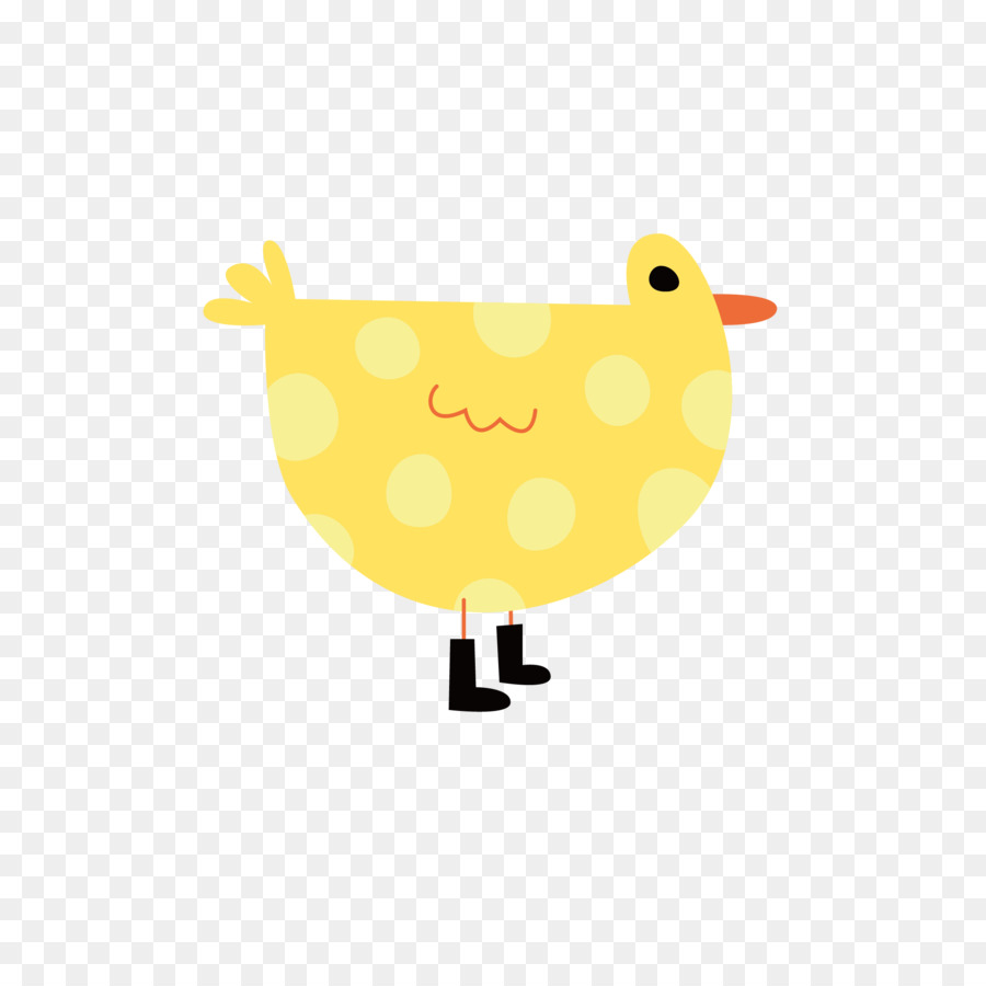 Burung Kuning，Polkadot PNG