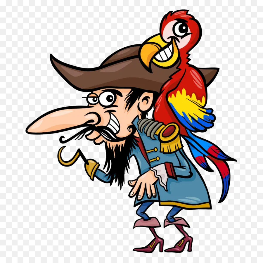 Kapten Hook，Burung Beo PNG
