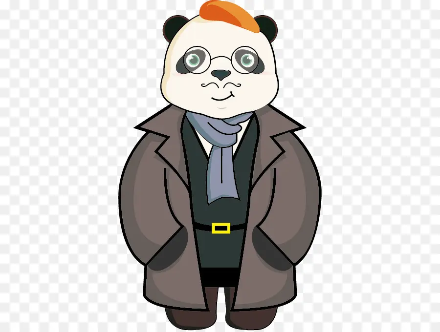 Panda Raksasa，Kartun PNG