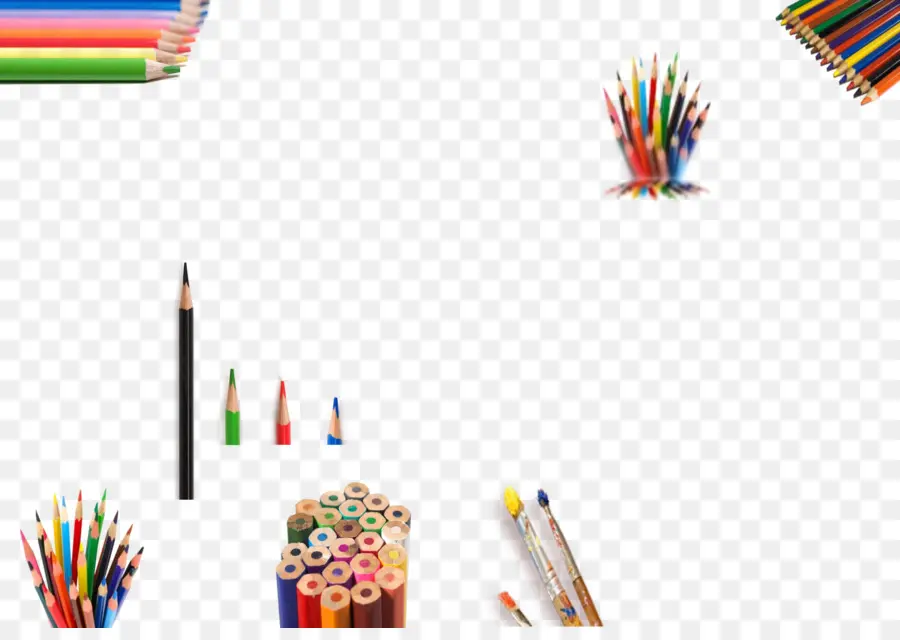 Pensil Warna，Menggambar PNG