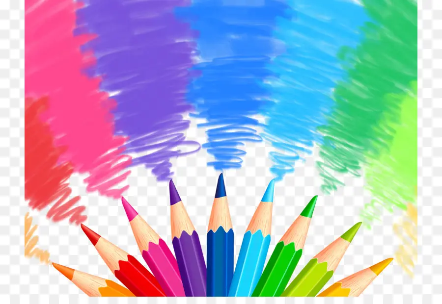 Pensil Warna，Menggambar PNG