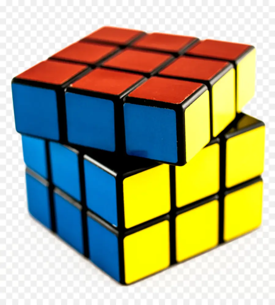 Kubus Rubik，Kuning PNG