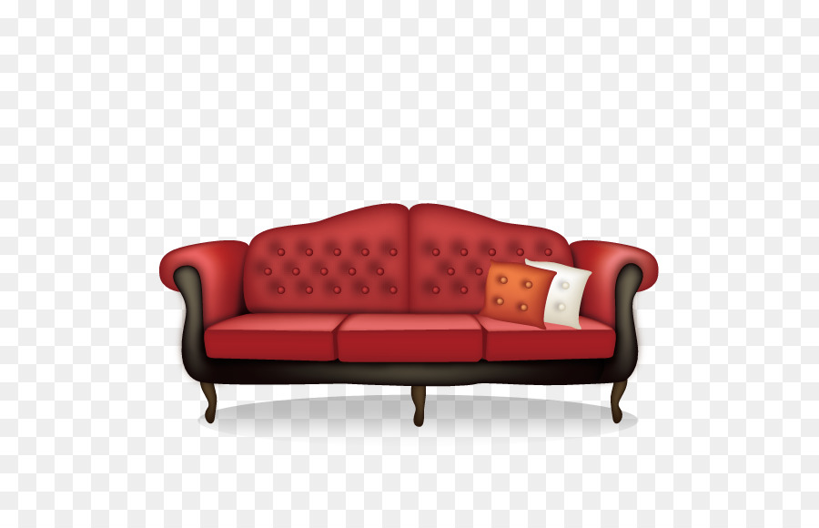 Sofa Merah，Bantal PNG