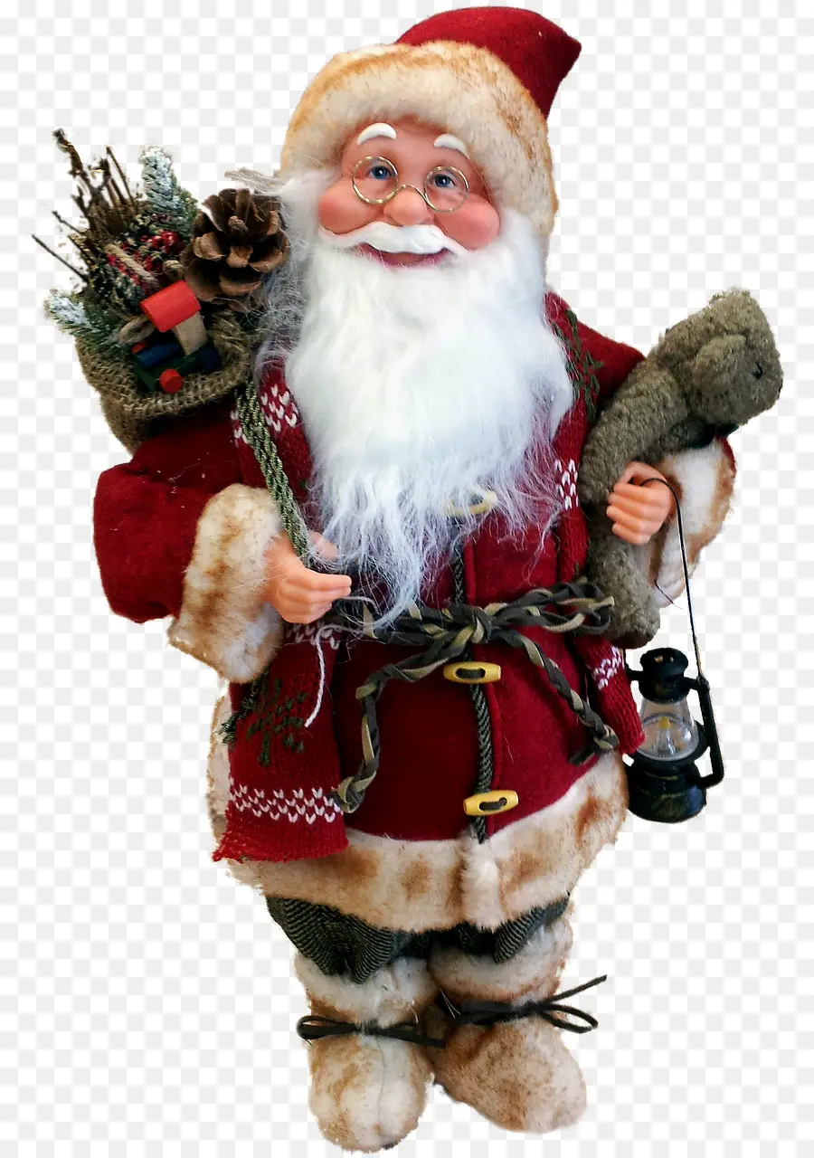 Santa Claus，Dekorasi Natal PNG