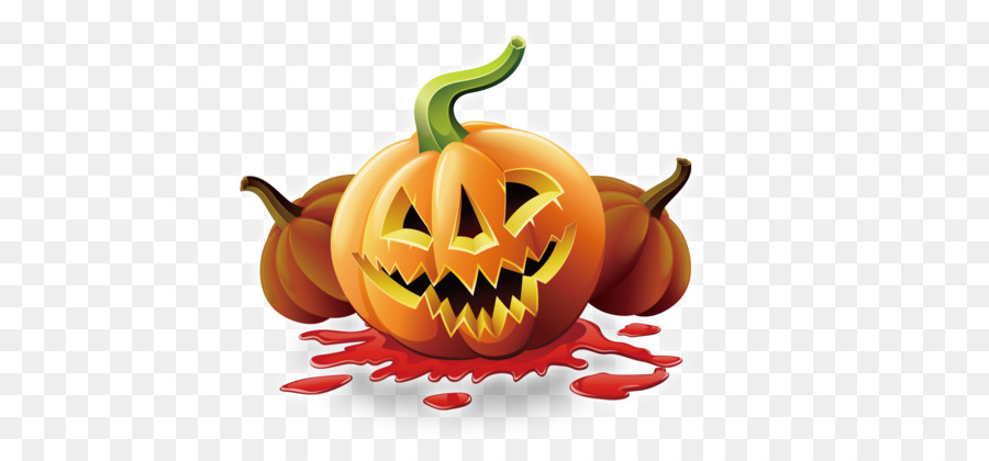 Jack O' Lantern，Labu Kuning PNG