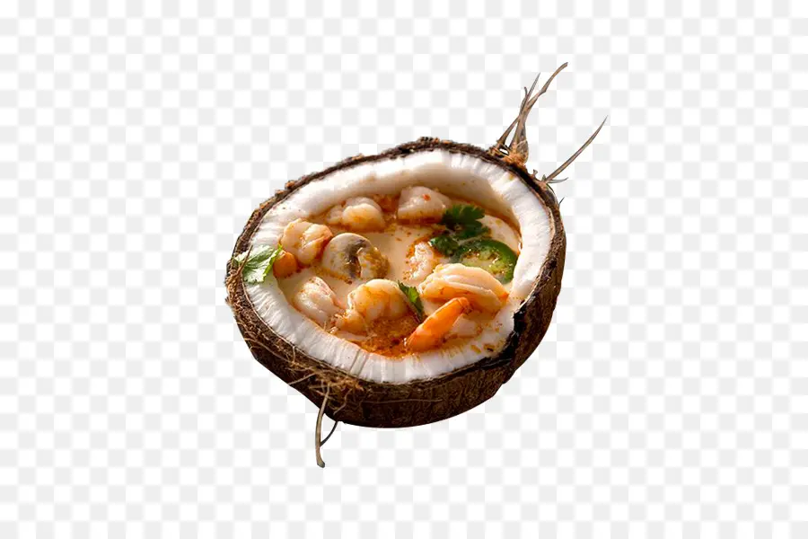 Sup Kelapa，Udang PNG