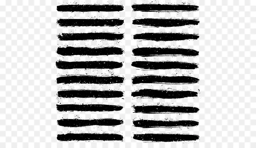 Garis Garis Hitam，Grunge PNG