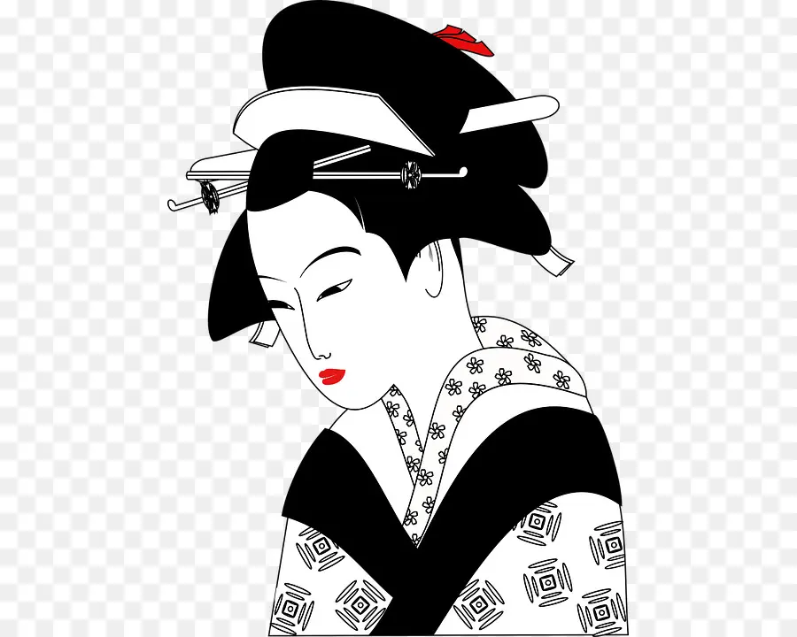 Geisha，Jepang PNG