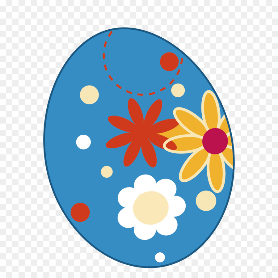 Kelinci Paskah，Dekorasi Telur Paskah PNG