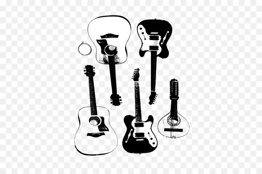 Gitar，Instrumen PNG