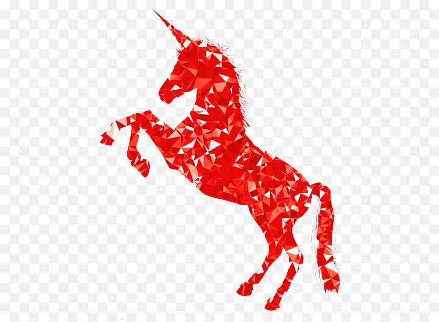 Unicorn Merah，Fantasi PNG