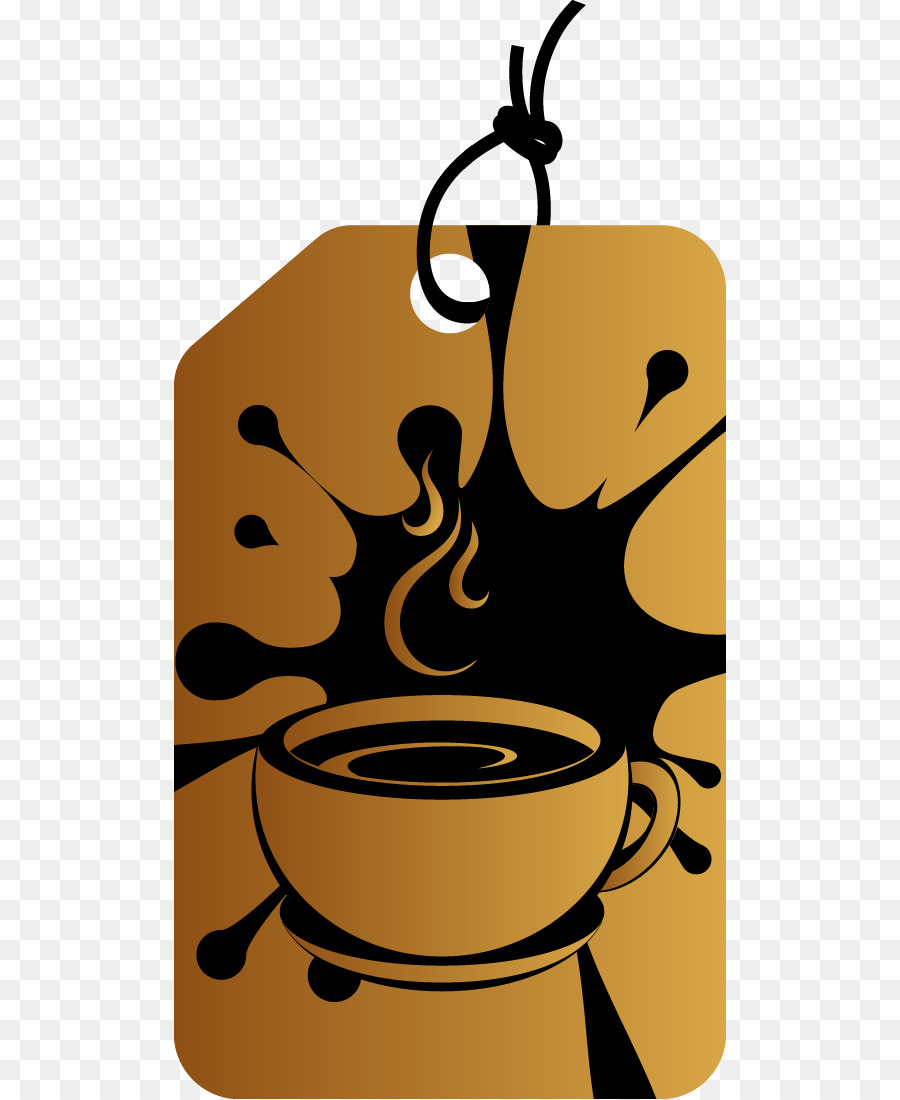 Label Kopi，Minum PNG