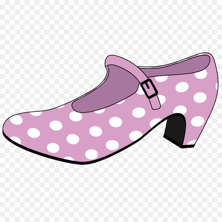 Sepatu Polkadot，Tumit PNG