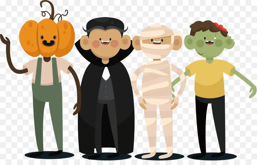 Kartun，Halloween PNG