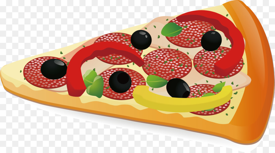 Irisan Pizza，Pizza PNG