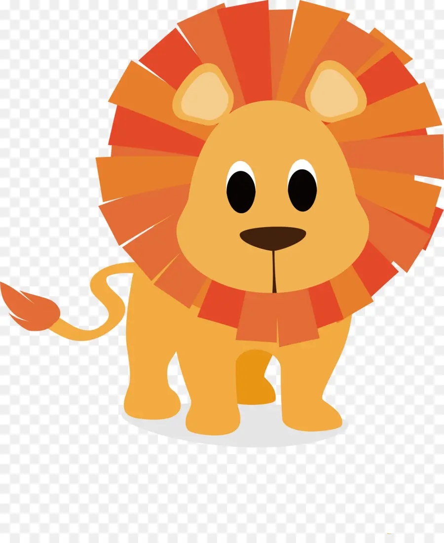 Singa Yang Lucu，Kartun PNG