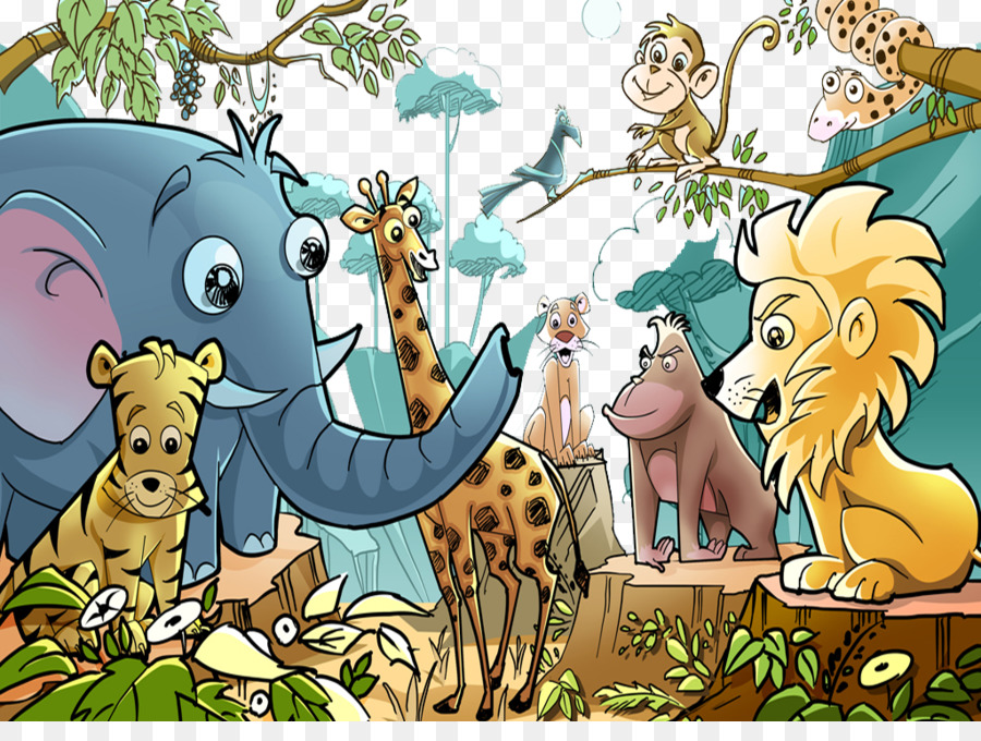 4800 Gambar Animasi Hewan Di Hutan HD Terbaik