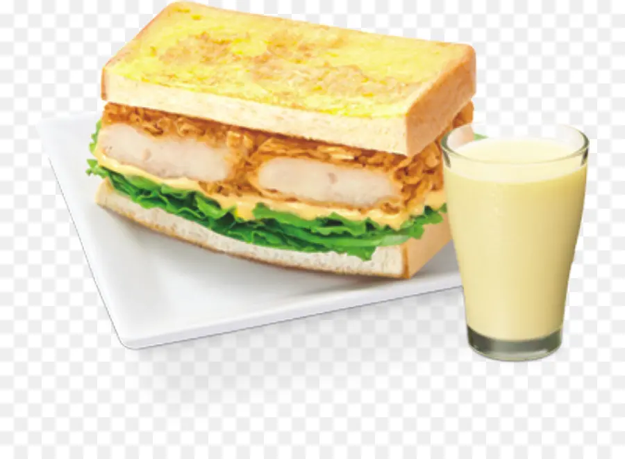 Sandwich Ayam，Minum PNG