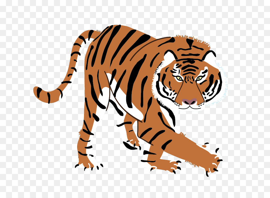 Harimau，Garis PNG